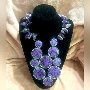 💜Sassy Jones Tizani Bib (Purple)💜